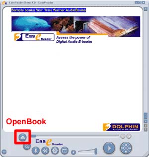Within EaseReader click on the OpenBook button (shortcut Ctrl+O). Navigate to the Current Projects folder on the desktop and locate the DTB you are testing