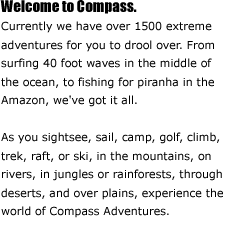Welcome to Compass