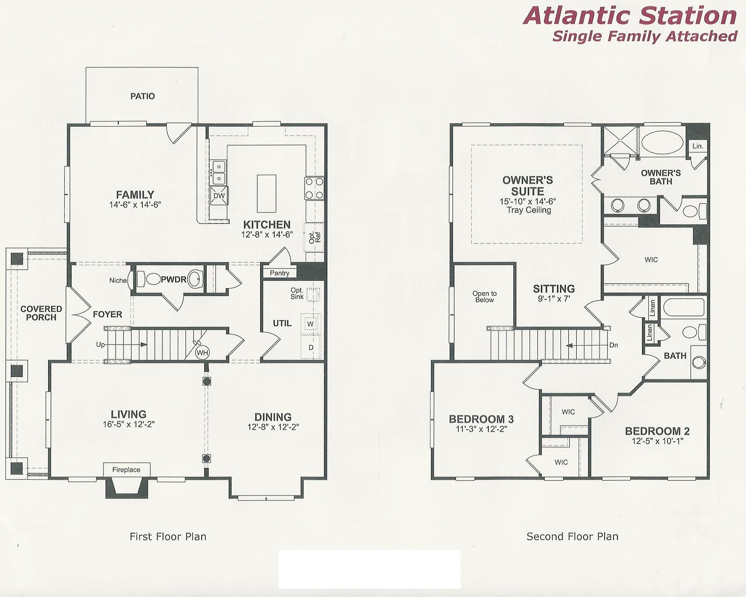 Floor Plan Of 1st And 2nd Floor