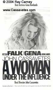 Cassavetes on Cassavetes: The Making of A Woman Under the Influence