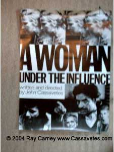 A Woman Under the Influence 1974 U.S. Poster  Under the influence, Movie  posters, Gena rowlands